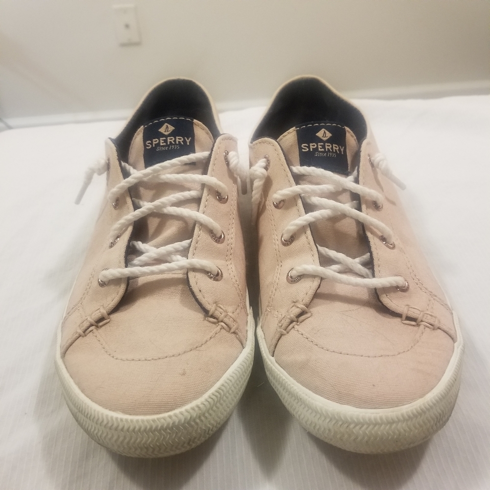 Ladies Sperry Sneakers Pink leather